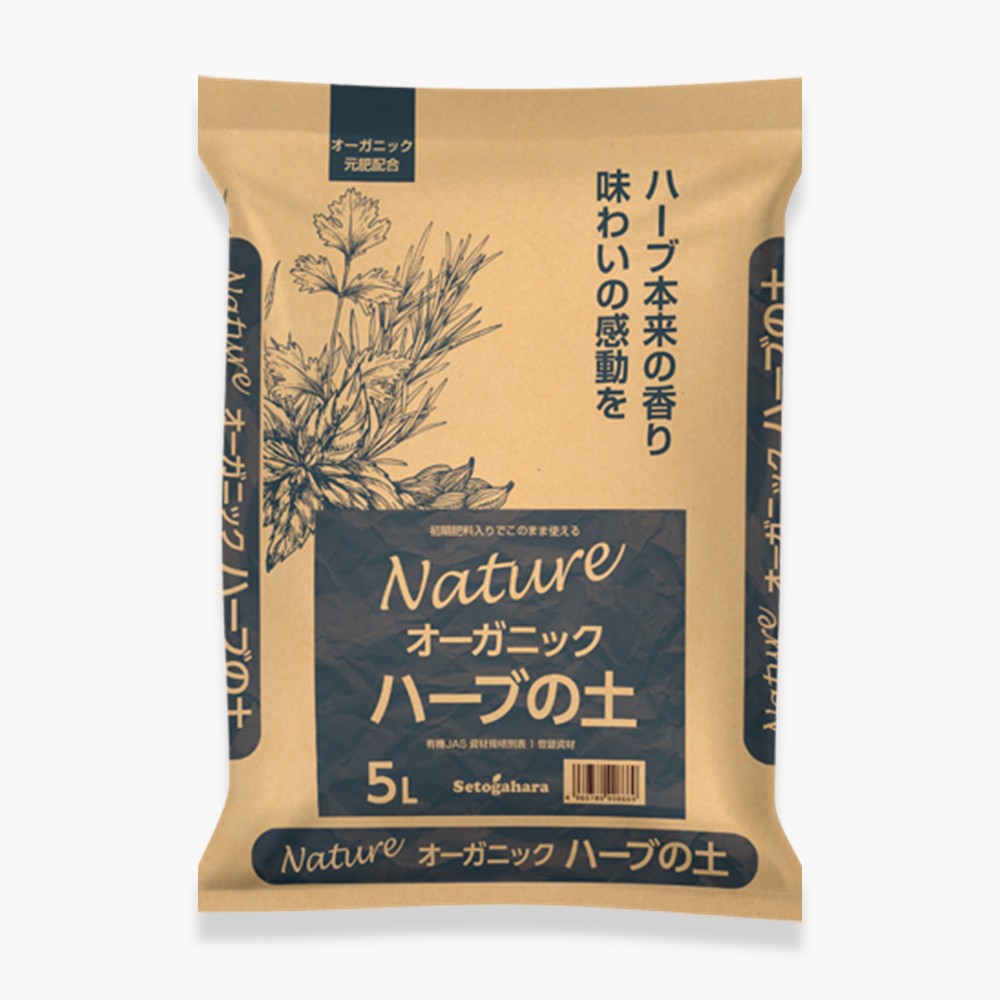 ナチュレオーガニック ハーブの土 5L